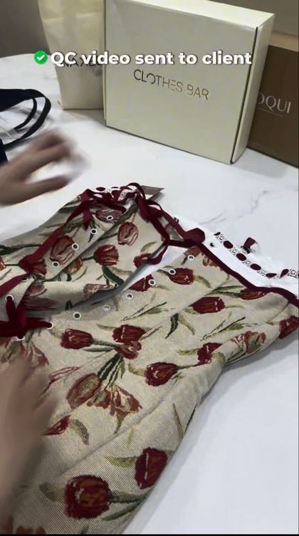 VI PICK quality control video prepared for a customer before shipping